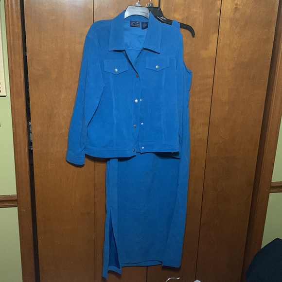 JANE ASHLEY- Woman’s 2-Piece Set- Jacket & Sleeveless Dress (L) 🆕 - Picture 2 of 16